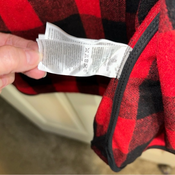 Banana Republic Logan Plaid Wool Blend Shirt Jacket Size Men's XL Red Black NWT - Picture 5 of 13